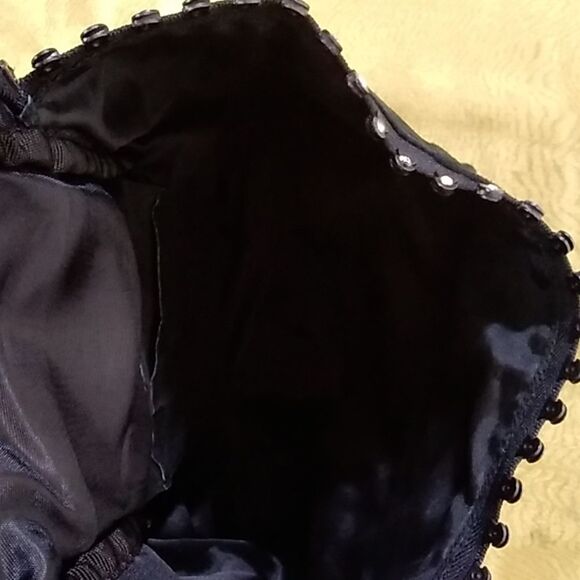 Backpack Handmade Women's Suede Black Backpack - Picture 4 of 15